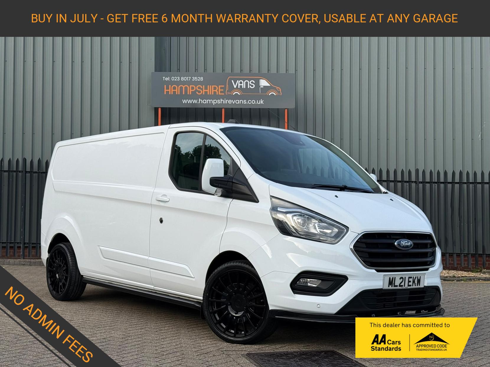 2021 Ford Transit Custom 2.0 300 EcoBlue Limited Panel Van 5dr Diesel Manual L2 H1 Euro 6 (s/s) (130 ps) - Image 1