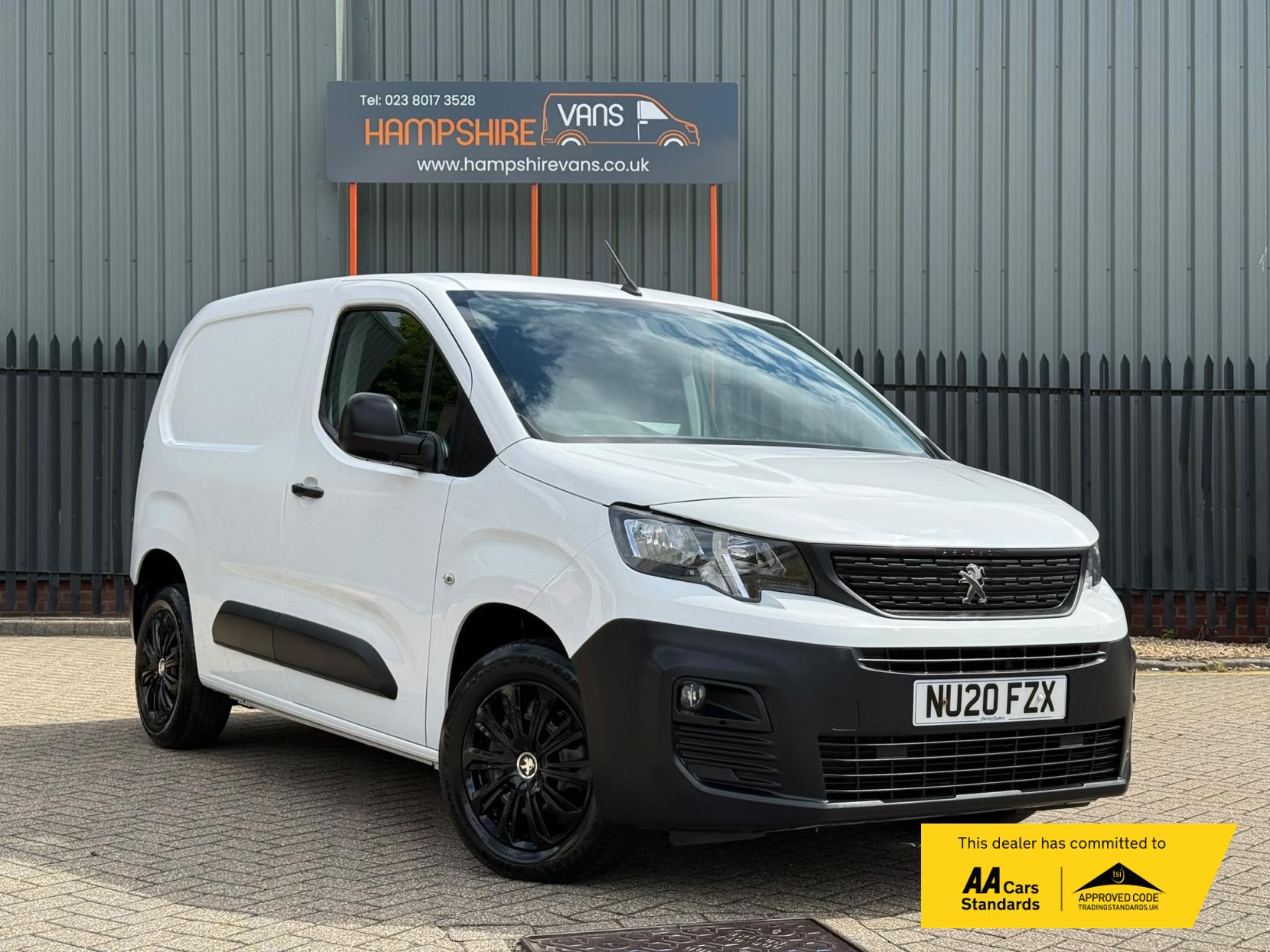 2020 Peugeot Partner 1.5 BlueHDi 1000 Professional Standard Panel Van 5dr Diesel Manual SWB Euro 6 (s/s) (100 bhp) - Image 1