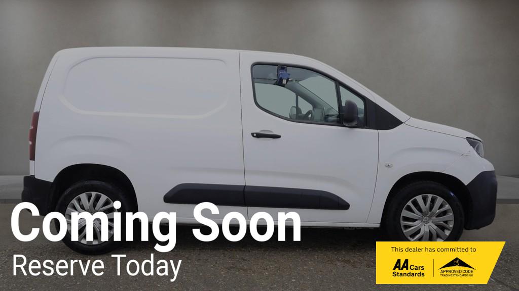 2020 Peugeot Partner 1.5 BlueHDi 1000 Professional Standard Panel Van 5dr Diesel Manual SWB Euro 6 (s/s) (100 bhp)