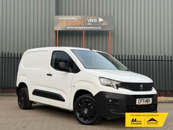 Peugeot Partner 1.5 BlueHDi 1000 Professional Premium Standard Panel Van 5dr Diesel Manual SWB Euro 6 (100 bhp)