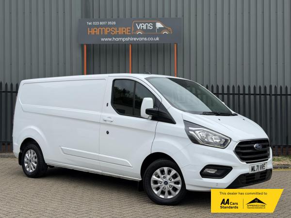 Ford Transit Custom 2.0 300 EcoBlue Limited Panel Van 5dr Diesel Auto L2 H1 Euro 6 (s/s) (130 ps)