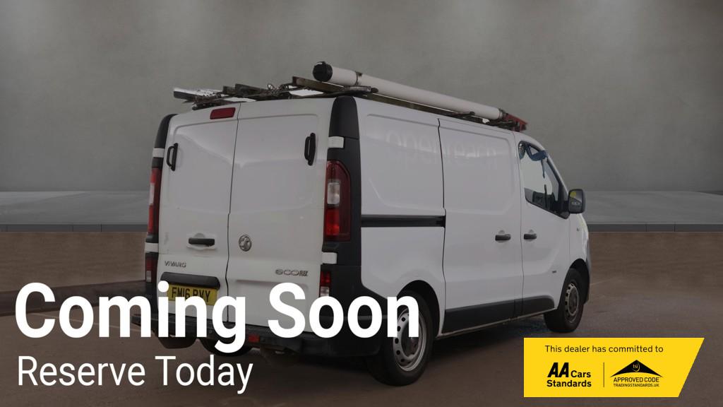 2016 Vauxhall Vivaro 1.6 CDTi 2900 ecoFLEX Panel Van 5dr Diesel Manual L1 H1 Euro 5 (s/s) (90 ps) - Thumbnail 2