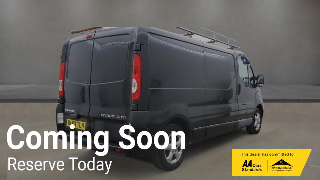2013 Vauxhall Vivaro 2.0 2900 CDTi Sportive Panel Van 4dr Diesel Manual FWD L3 (195 g/km, 113 bhp) - Thumbnail 4