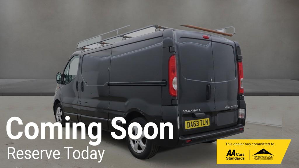 2013 Vauxhall Vivaro 2.0 2900 CDTi Sportive Panel Van 4dr Diesel Manual FWD L3 (195 g/km, 113 bhp) - Thumbnail 3