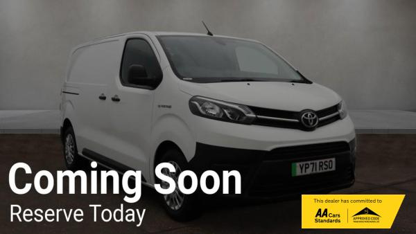 Toyota ProAce 50kWh Icon Medium Panel Van 6dr Electric Auto MWB (7kW OBC) (136 ps)