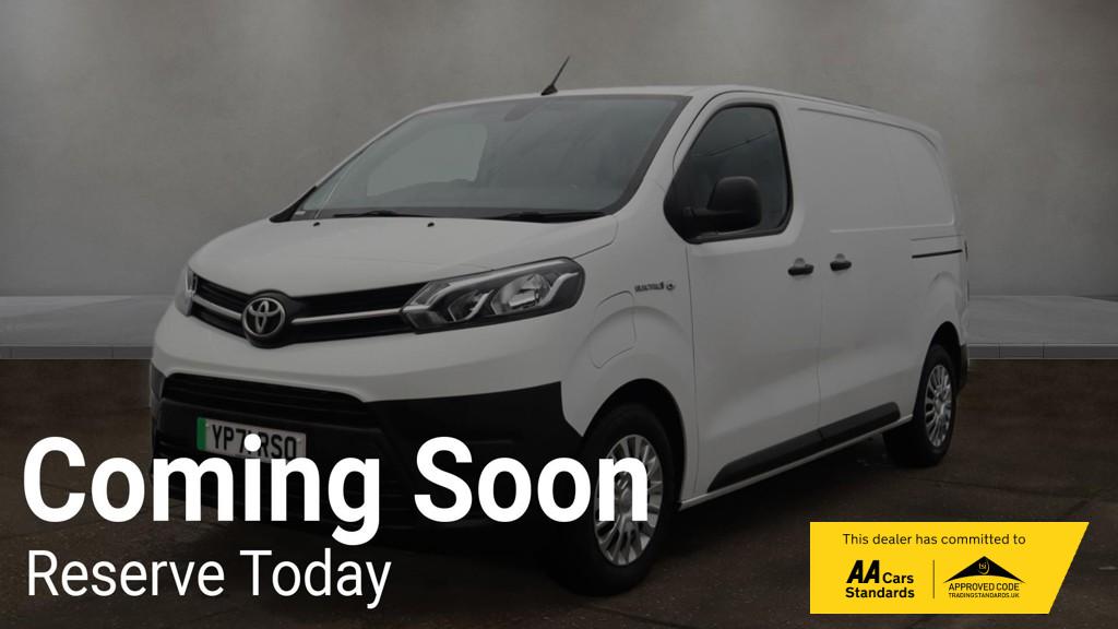 Toyota ProAce 50kWh Icon Medium Panel Van 6dr Electric Auto MWB (7kW OBC) (136 ps)