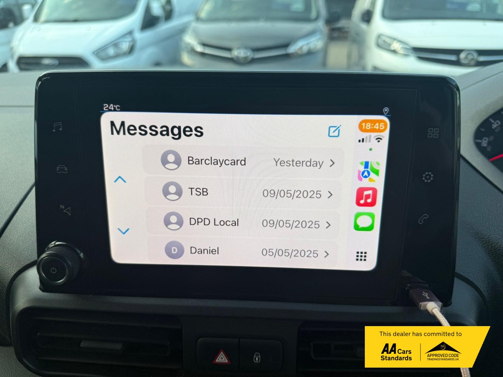 Peugeot Partner 1.5 BlueHDi 650 Professional Premium Standard Panel Van 5dr Diesel Manual SWB Euro 6 (75 bhp)