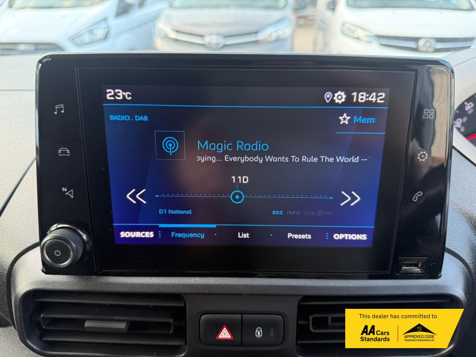 Peugeot Partner 1.5 BlueHDi 650 Professional Premium Standard Panel Van 5dr Diesel Manual SWB Euro 6 (75 bhp)