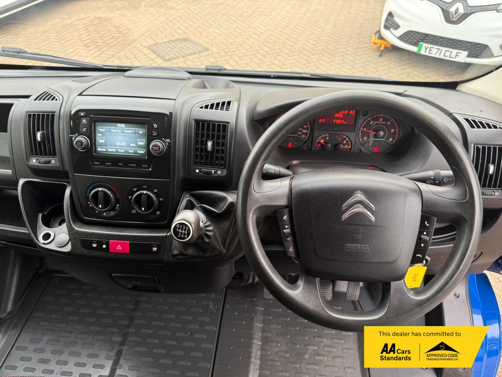 Citroen Relay 2.0 BlueHDi 33 Panel Van 5dr Diesel Manual L1 Euro 6 (110 ps)