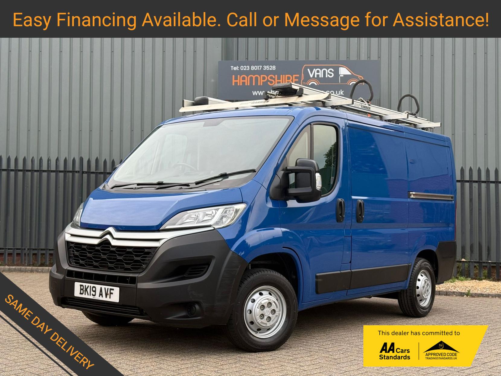 Citroen Relay 2.0 BlueHDi 33 Panel Van 5dr Diesel Manual L1 Euro 6 (110 ps)