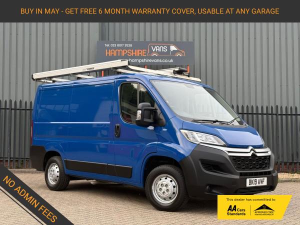 Citroen Relay 2.0 BlueHDi 33 Panel Van 5dr Diesel Manual L1 Euro 6 (110 ps)
