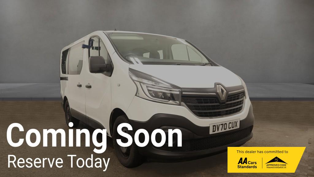 Renault Trafic 2.0 dCi ENERGY 28 Business Minibus Double Cab 5dr Diesel Manual SWB Euro 6 (s/s) (9 Seat) (120 ps)