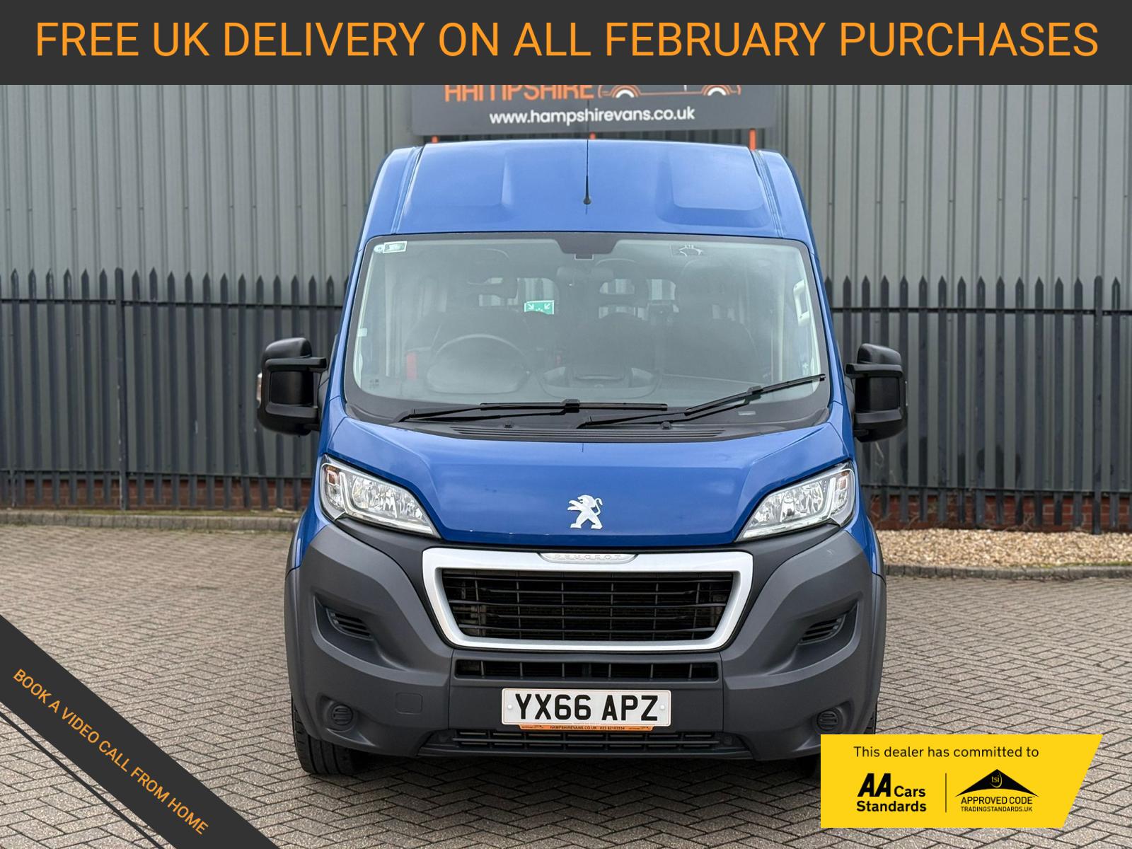 Peugeot Boxer 2.0 BlueHDi 435 Professional Panel Van 5dr Diesel Manual L4 H2 Euro 6 (130 ps)