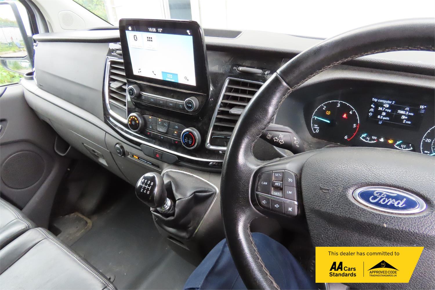 Ford Transit Custom 2.0 290 EcoBlue Sport Panel Van 5dr Diesel Manual L2 H1 Euro 6 (170 ps)
