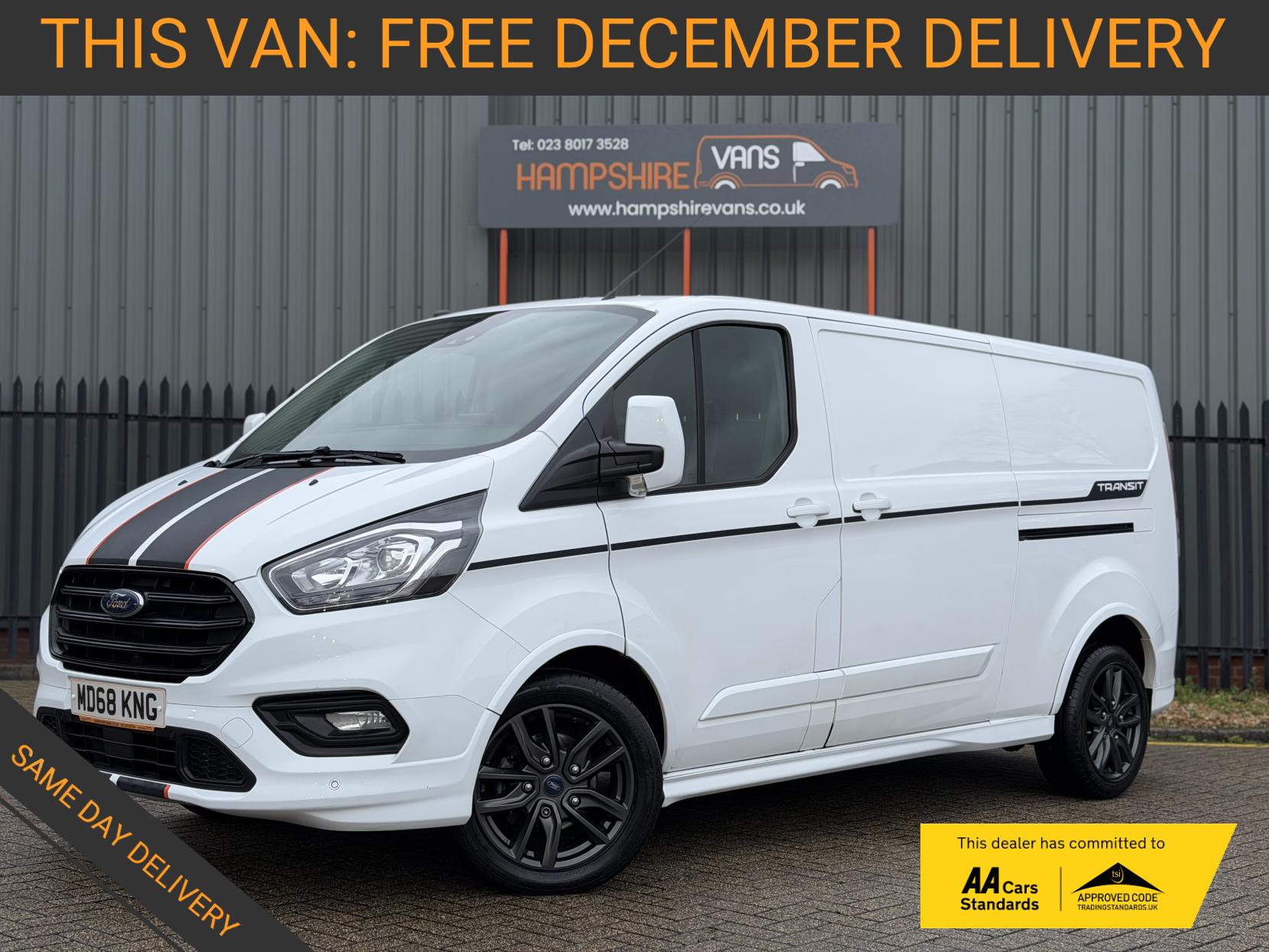 Ford Transit Custom 2.0 290 EcoBlue Sport Panel Van 5dr Diesel Manual L2 H1 Euro 6 (170 ps)