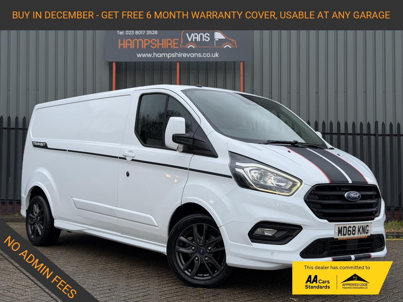 Ford Transit Custom 2.0 290 EcoBlue Sport Panel Van 5dr Diesel Manual L2 H1 Euro 6 (170 ps)