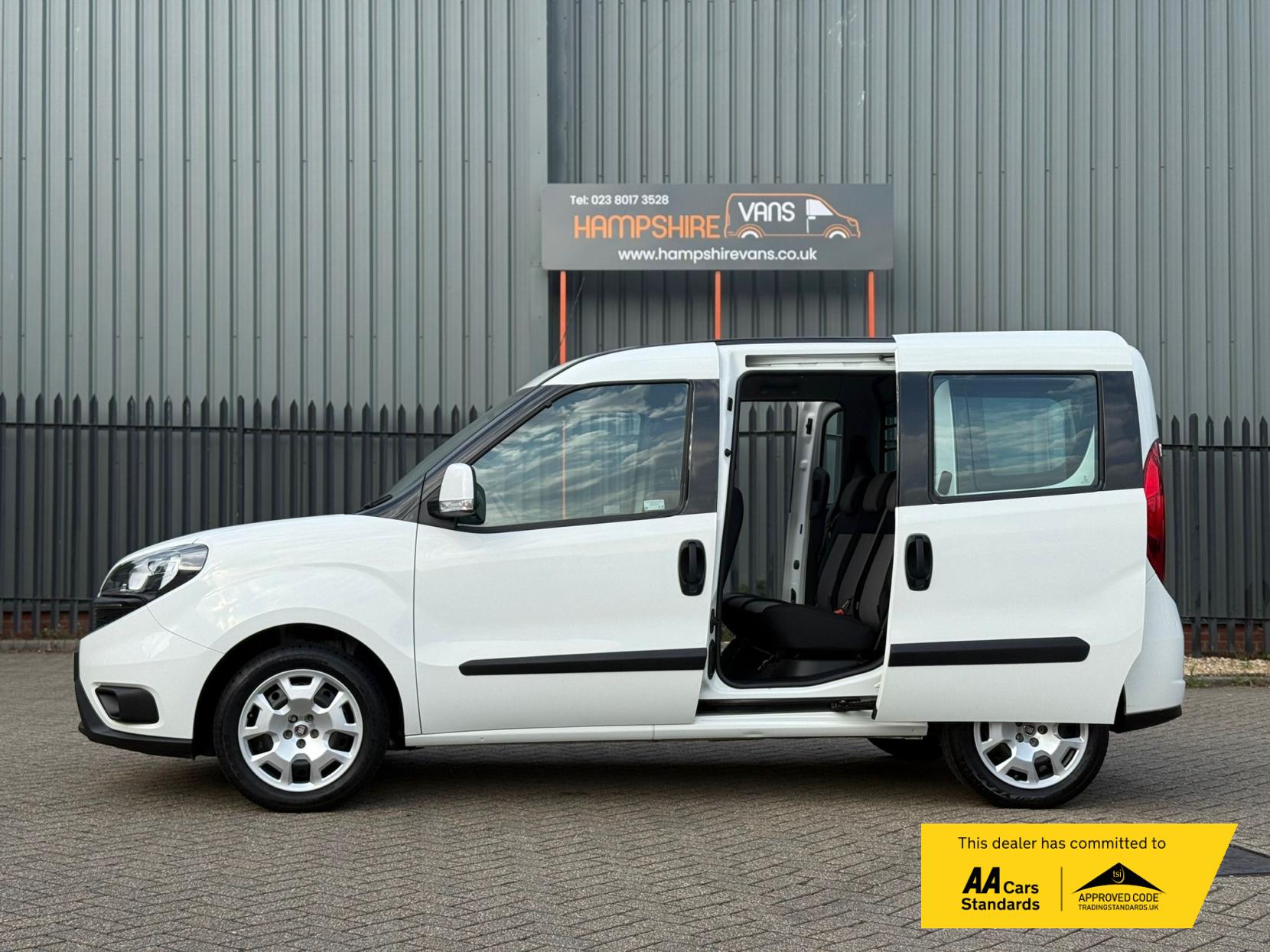 Fiat Doblo 1.3 MultiJetII SX Combi Van Double Cab 6dr Diesel Manual L1 H1 Euro 6 (95 bhp)
