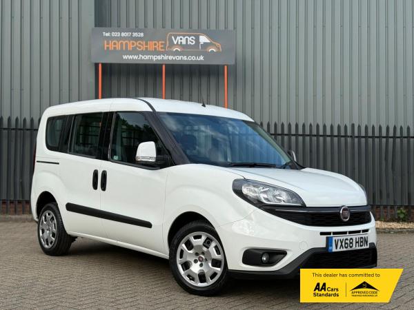 Fiat Doblo 1.3 MultiJetII SX Combi Van Double Cab 6dr Diesel Manual L1 H1 Euro 6 (95 bhp)