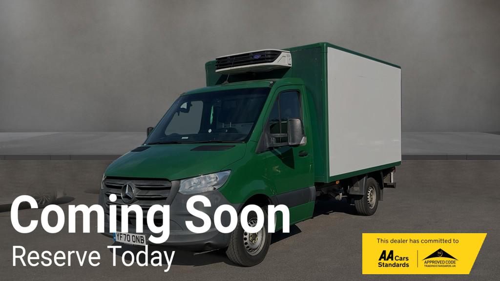 2020 Mercedes-Benz Sprinter 2.1 314 CDi Temperature Controlled 5dr Diesel Manual RWD L3 H2 (210 g/km, 141 bhp) - Thumbnail 2
