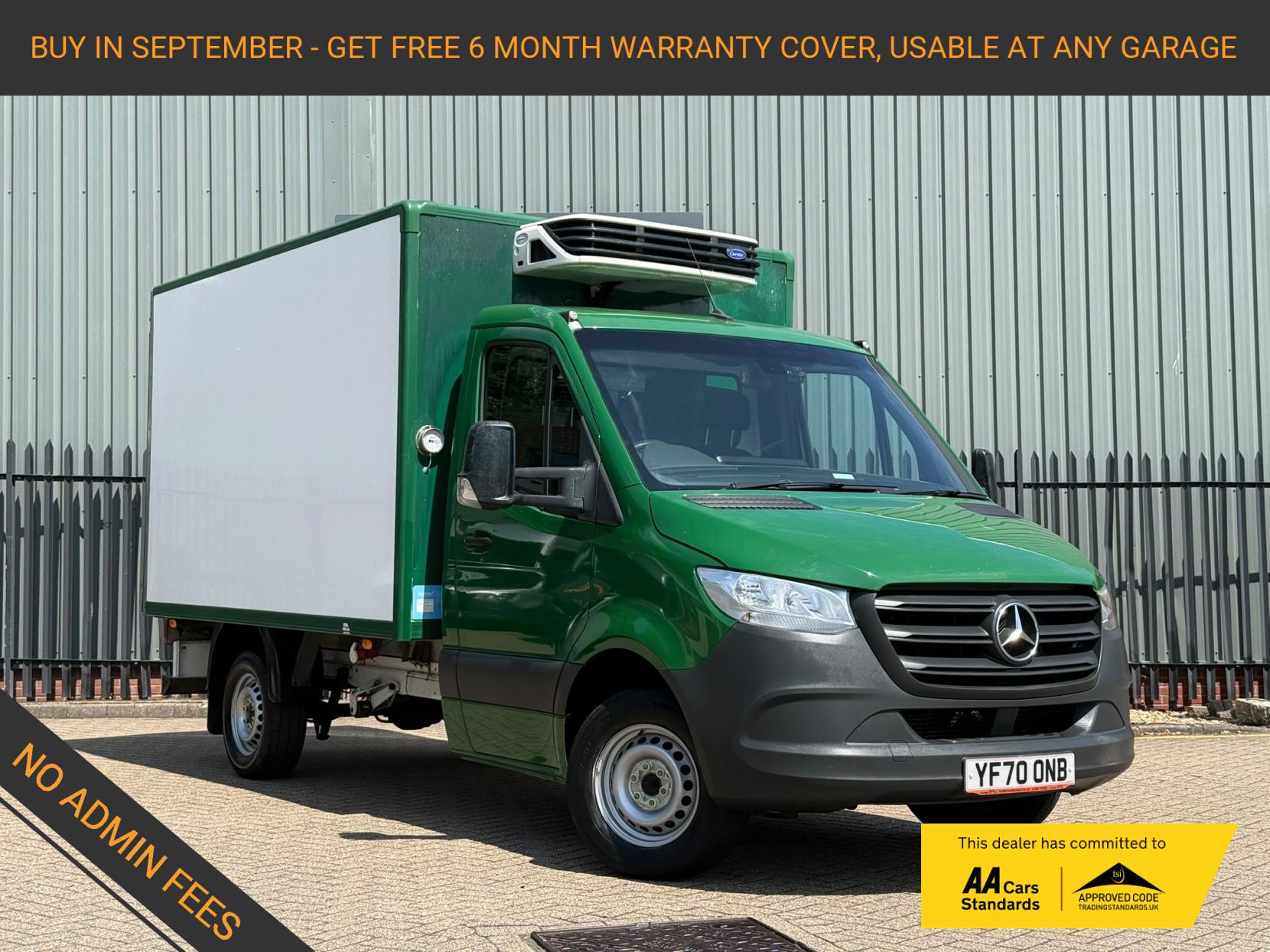 2020 Mercedes-Benz Sprinter 2.1 314 CDi Temperature Controlled 5dr Diesel Manual RWD L3 H2 (210 g/km, 141 bhp) - Image 1