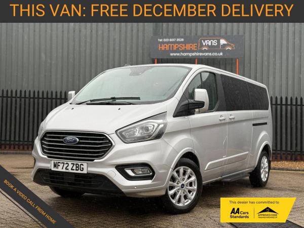 Ford Tourneo Custom 2.0 320 EcoBlue Titanium Minibus Double Cab 5dr Diesel Manual L2 Euro 6 (s/s) (130 ps)