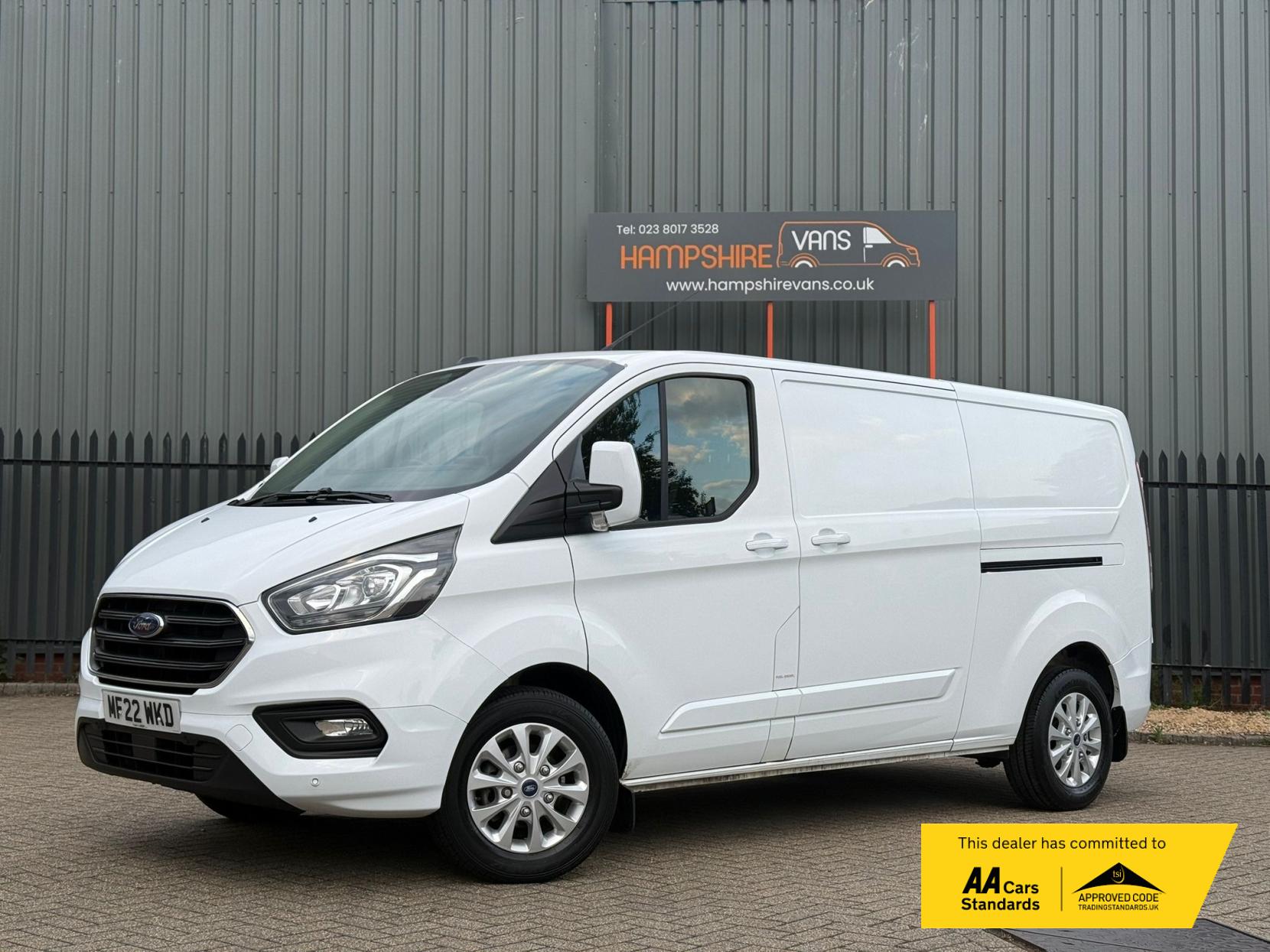 Ford Transit Custom 2.0 300 EcoBlue Limited Panel Van 5dr Diesel Manual L2 H1 Euro 6 (s/s) (130 ps)
