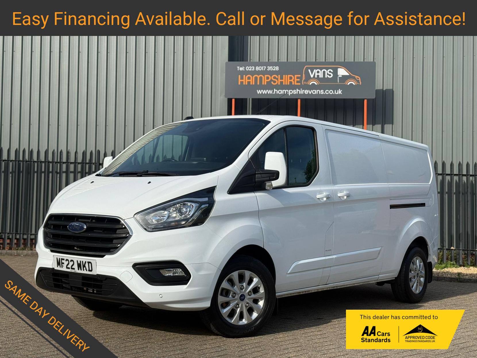 Ford Transit Custom 2.0 300 EcoBlue Limited Panel Van 5dr Diesel Manual L2 H1 Euro 6 (s/s) (130 ps)
