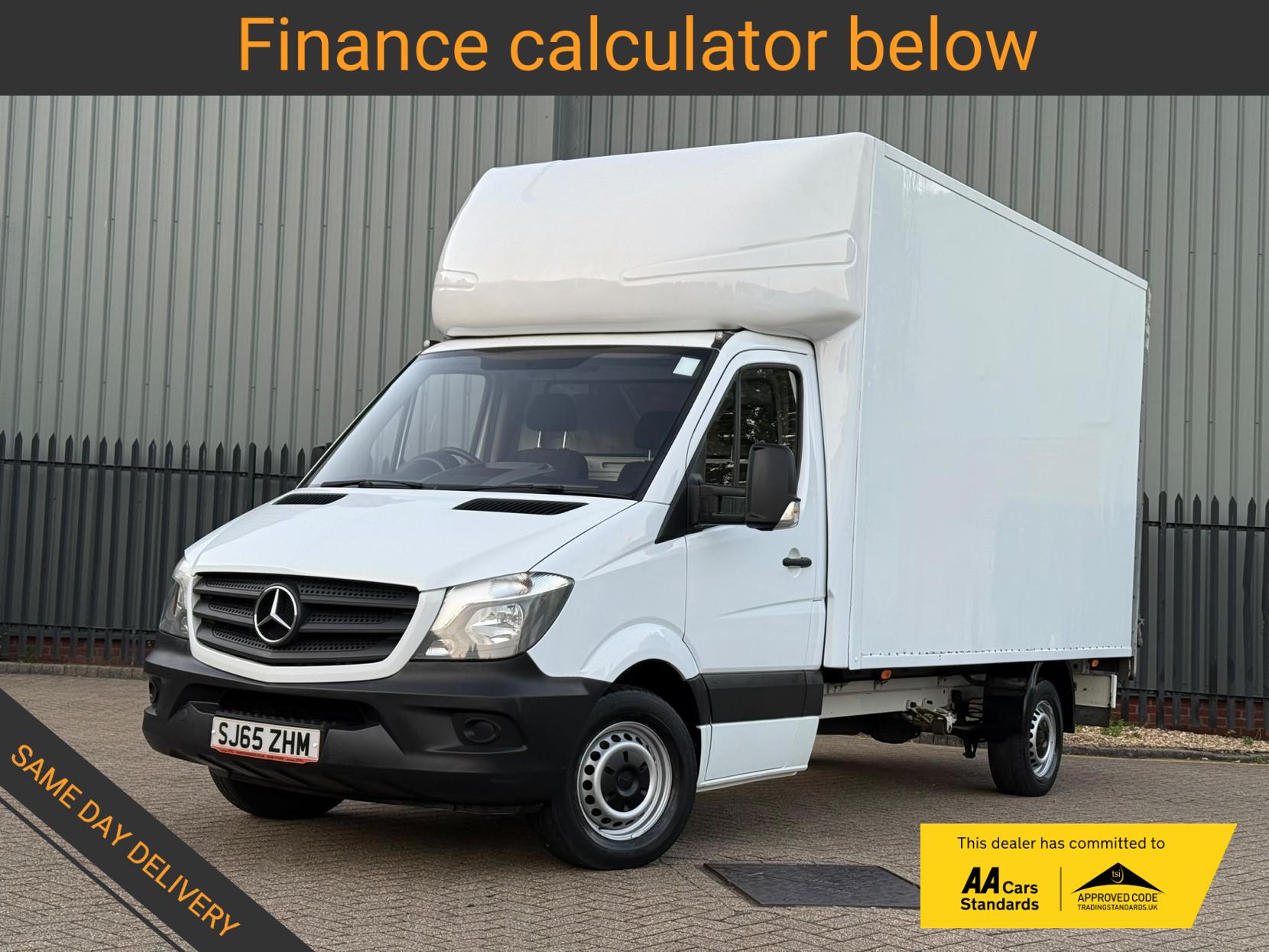 2015 Mercedes-Benz Sprinter 2.1 313 CDI Luton 2dr Diesel Manual RWD L3 (129 bhp) - Thumbnail 2
