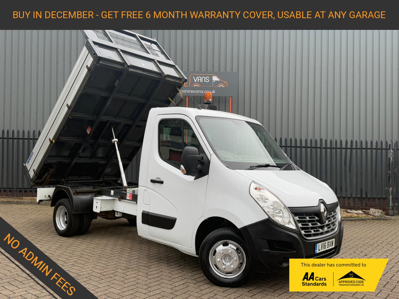 Renault Master 2.3 dCi 35 Business Tipper 2dr Diesel Manual RWD MWB Euro 5 (TRW) (125 ps)