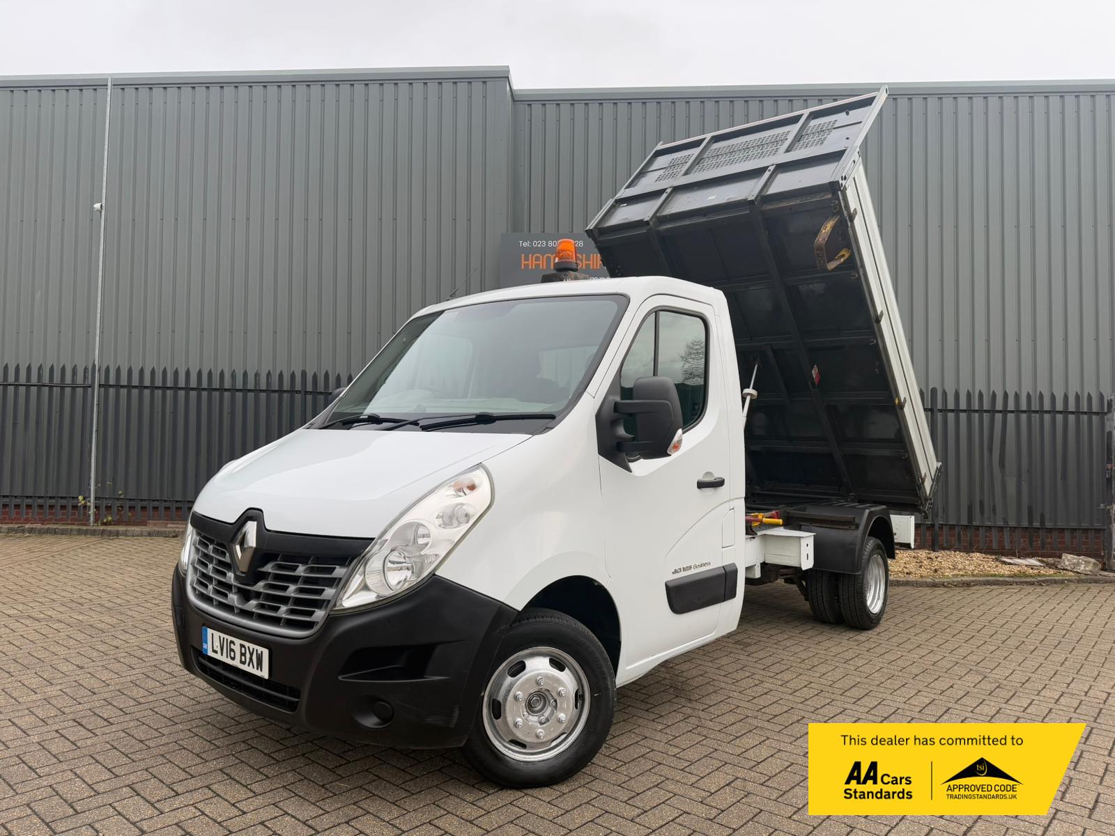 Renault Master 2.3 dCi 35 Business Tipper 2dr Diesel Manual RWD MWB Euro 5 (TRW) (125 ps)