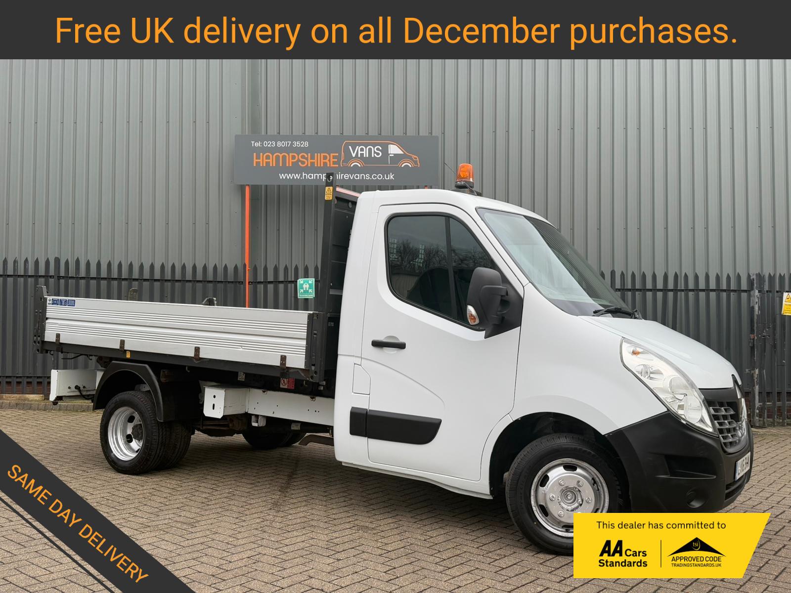 Renault Master 2.3 dCi 35 Business Tipper 2dr Diesel Manual RWD MWB Euro 5 (TRW) (125 ps)