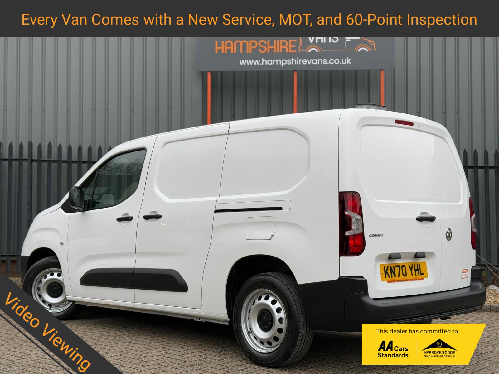 Vauxhall Combo 1.5 Turbo D 2300 Edition Crew Van Double Cab 4dr Diesel Manual L2 Euro 6 (s/s) (100 ps)