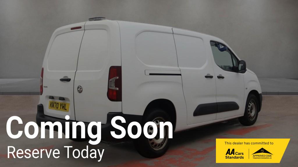 Vauxhall Combo 1.5 Turbo D 2300 Edition Crew Van Double Cab 4dr Diesel Manual L2 Euro 6 (s/s) (100 ps)