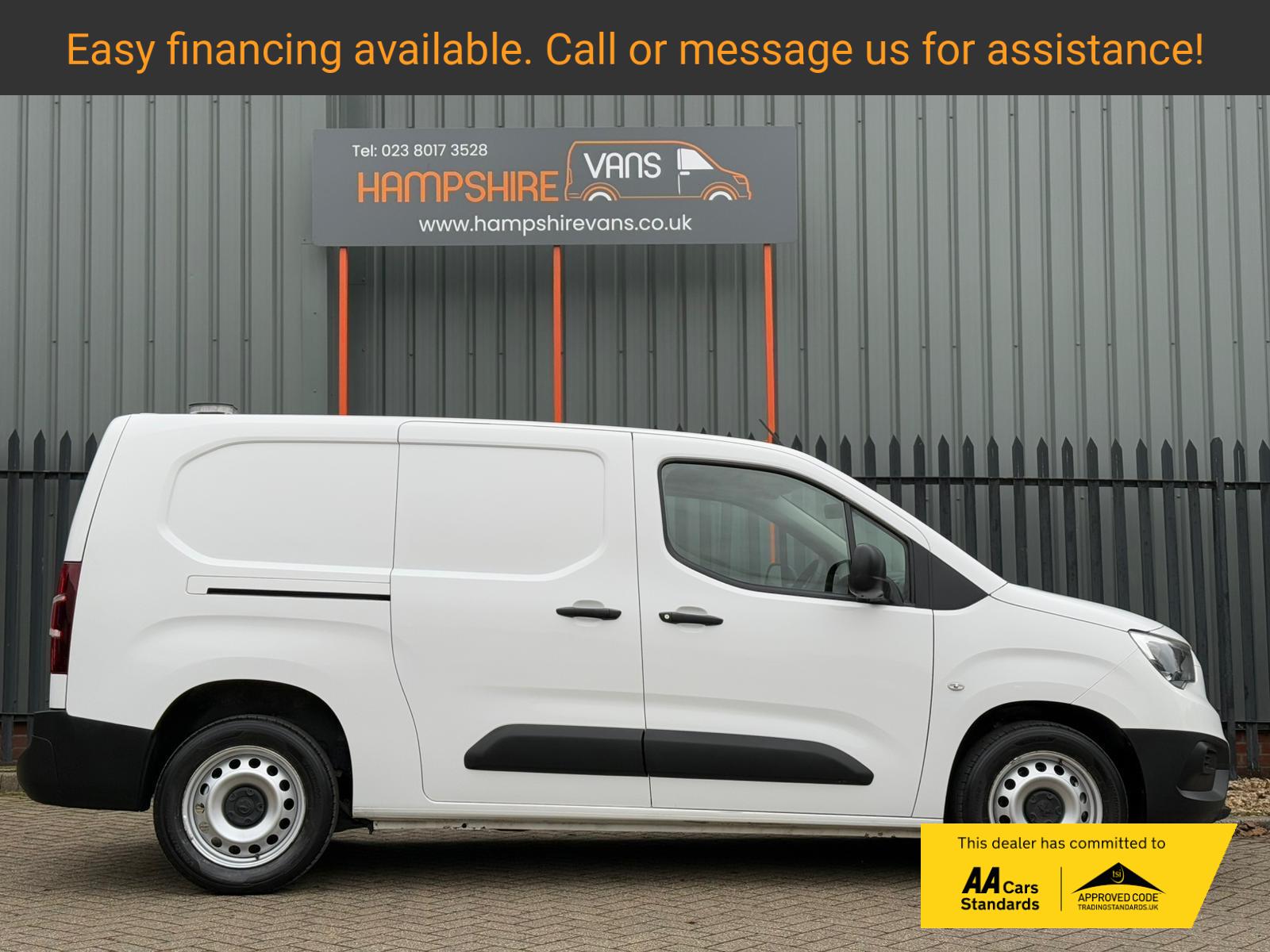 Vauxhall Combo 1.5 Turbo D 2300 Edition Crew Van Double Cab 4dr Diesel Manual L2 Euro 6 (s/s) (100 ps)