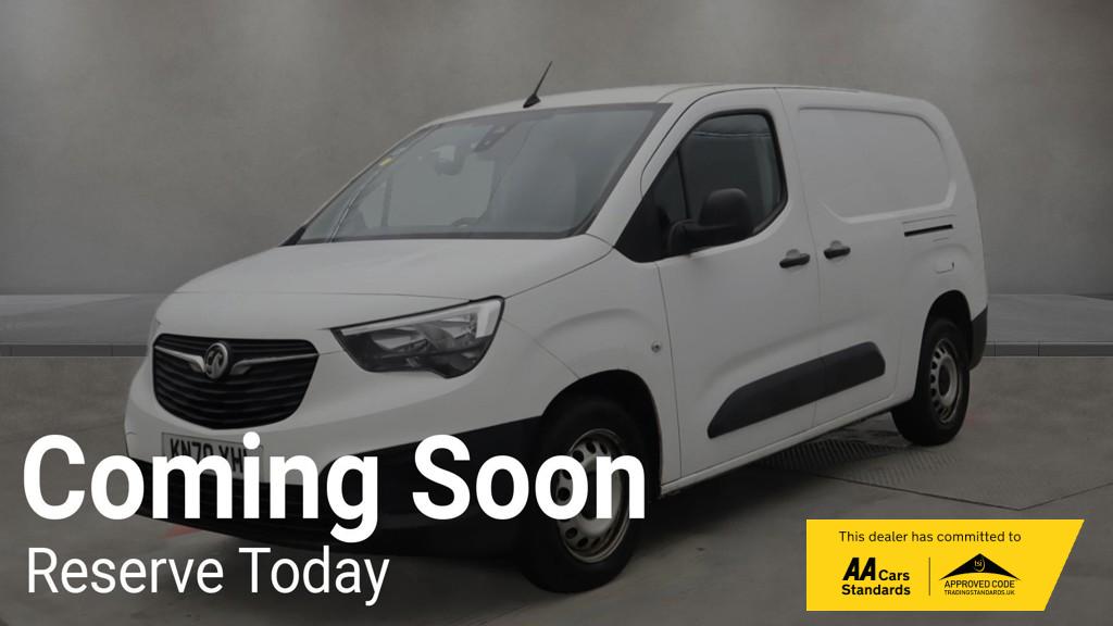 Vauxhall Combo 1.5 Turbo D 2300 Edition Crew Van Double Cab 4dr Diesel Manual L2 Euro 6 (s/s) (100 ps)