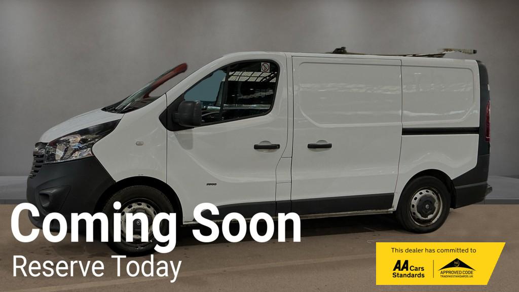 2016 Vauxhall Vivaro 1.6 CDTi 2900 ecoFLEX Panel Van 5dr Diesel Manual L1 H1 Euro 5 (s/s) (90 ps) - Thumbnail 6
