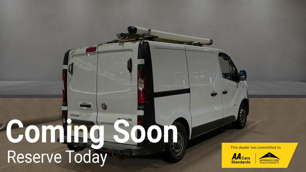 2016 Vauxhall Vivaro 1.6 CDTi 2900 ecoFLEX Panel Van 5dr Diesel Manual L1 H1 Euro 5 (s/s) (90 ps) - Thumbnail 4