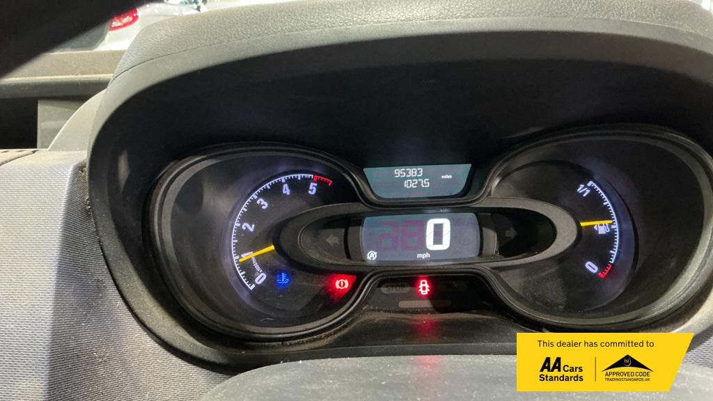 2016 Vauxhall Vivaro 1.6 CDTi 2900 ecoFLEX Panel Van 5dr Diesel Manual L1 H1 Euro 5 (s/s) (90 ps) - Thumbnail 7