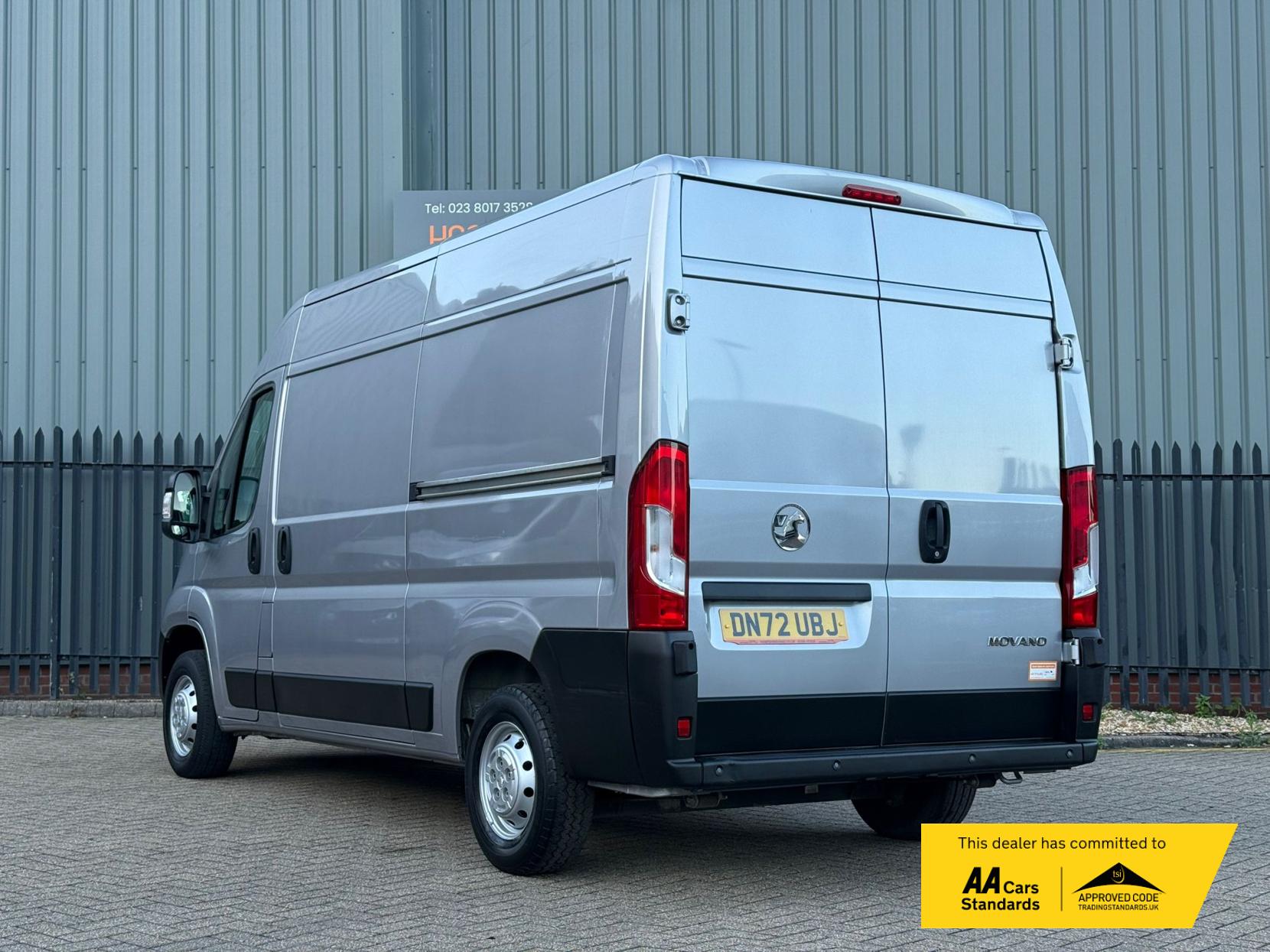 2023 Vauxhall Movano 2.2 CDTi 3500 BiTurbo Prime Panel Van 5dr Diesel Manual FWD L2 H2 Euro 6 (s/s) (140 ps) - Thumbnail 4