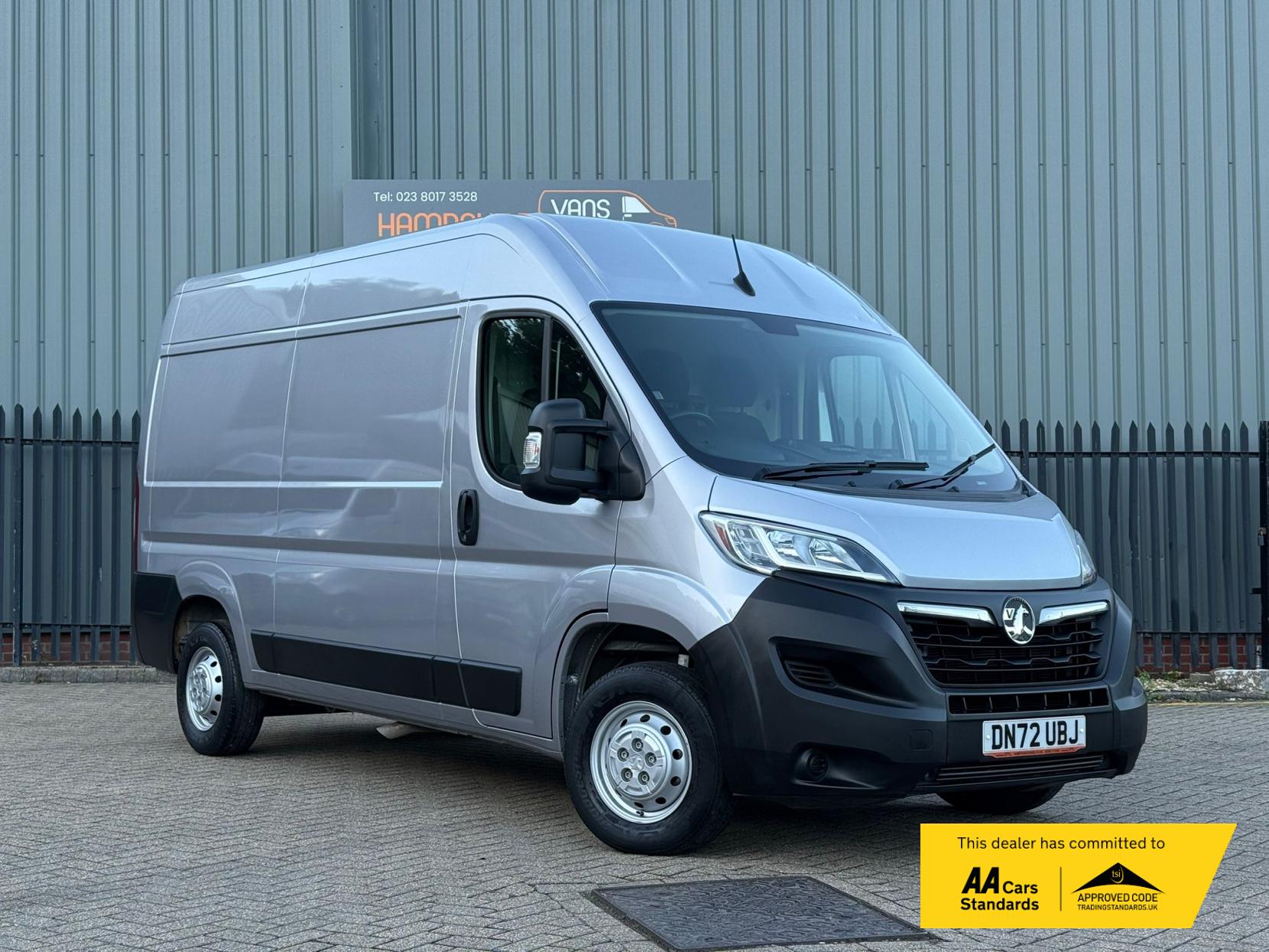 2023 Vauxhall Movano 2.2 CDTi 3500 BiTurbo Prime Panel Van 5dr Diesel Manual FWD L2 H2 Euro 6 (s/s) (140 ps)