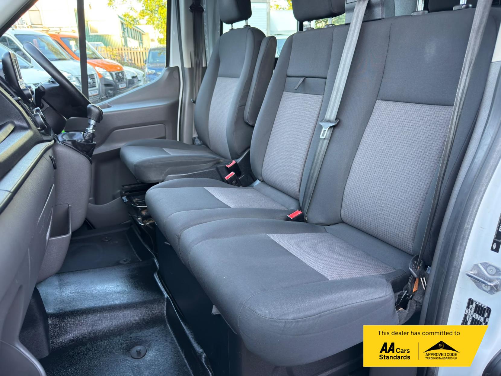 2022 Ford Transit 2.0 350 EcoBlue Leader Crew Van Double Cab 6dr Diesel Manual RWD L3 H3 Euro 6 (s/s) (130 ps) - Thumbnail 9