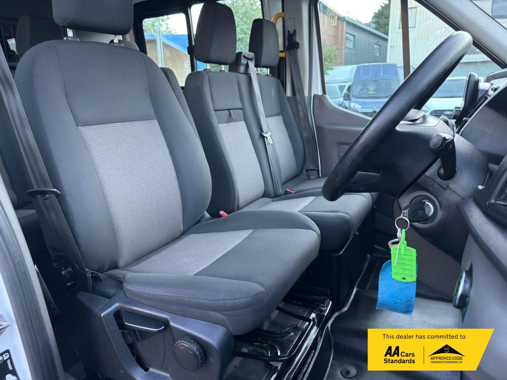 2022 Ford Transit 2.0 350 EcoBlue Leader Crew Van Double Cab 6dr Diesel Manual RWD L3 H3 Euro 6 (s/s) (130 ps) - Thumbnail 10