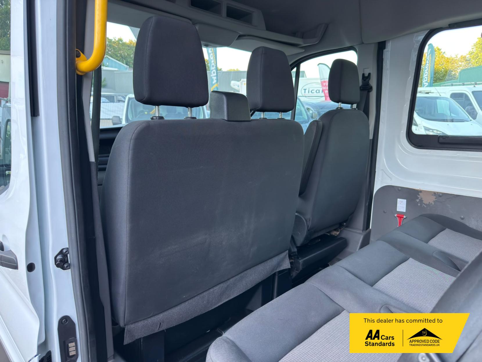 2022 Ford Transit 2.0 350 EcoBlue Leader Crew Van Double Cab 6dr Diesel Manual RWD L3 H3 Euro 6 (s/s) (130 ps) - Thumbnail 8