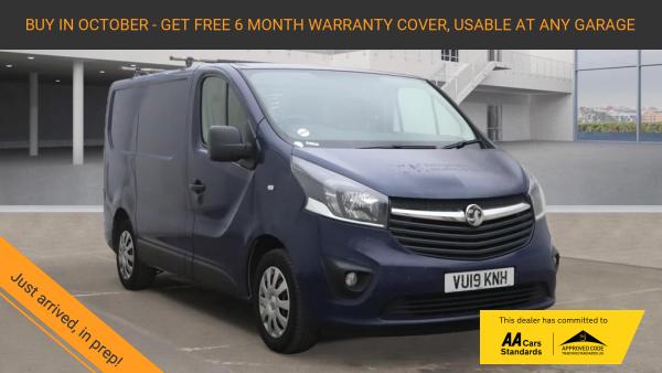 Vauxhall Vivaro 1.6 CDTi 2700 BiTurbo ecoTEC Sportive Panel Van 5dr Diesel Manual L1 H1 Euro 6 (s/s) (125 ps)