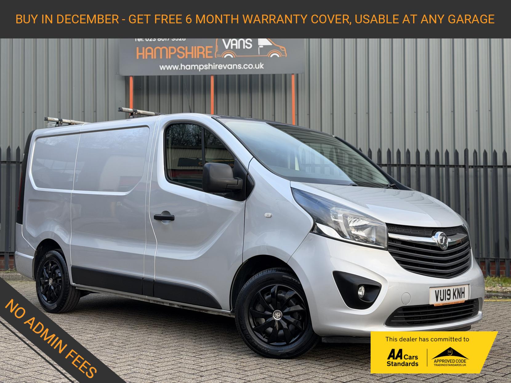 Vauxhall Vivaro 1.6 CDTi 2700 BiTurbo ecoTEC Sportive Panel Van 5dr Diesel Manual L1 H1 Euro 6 (s/s) (125 ps)