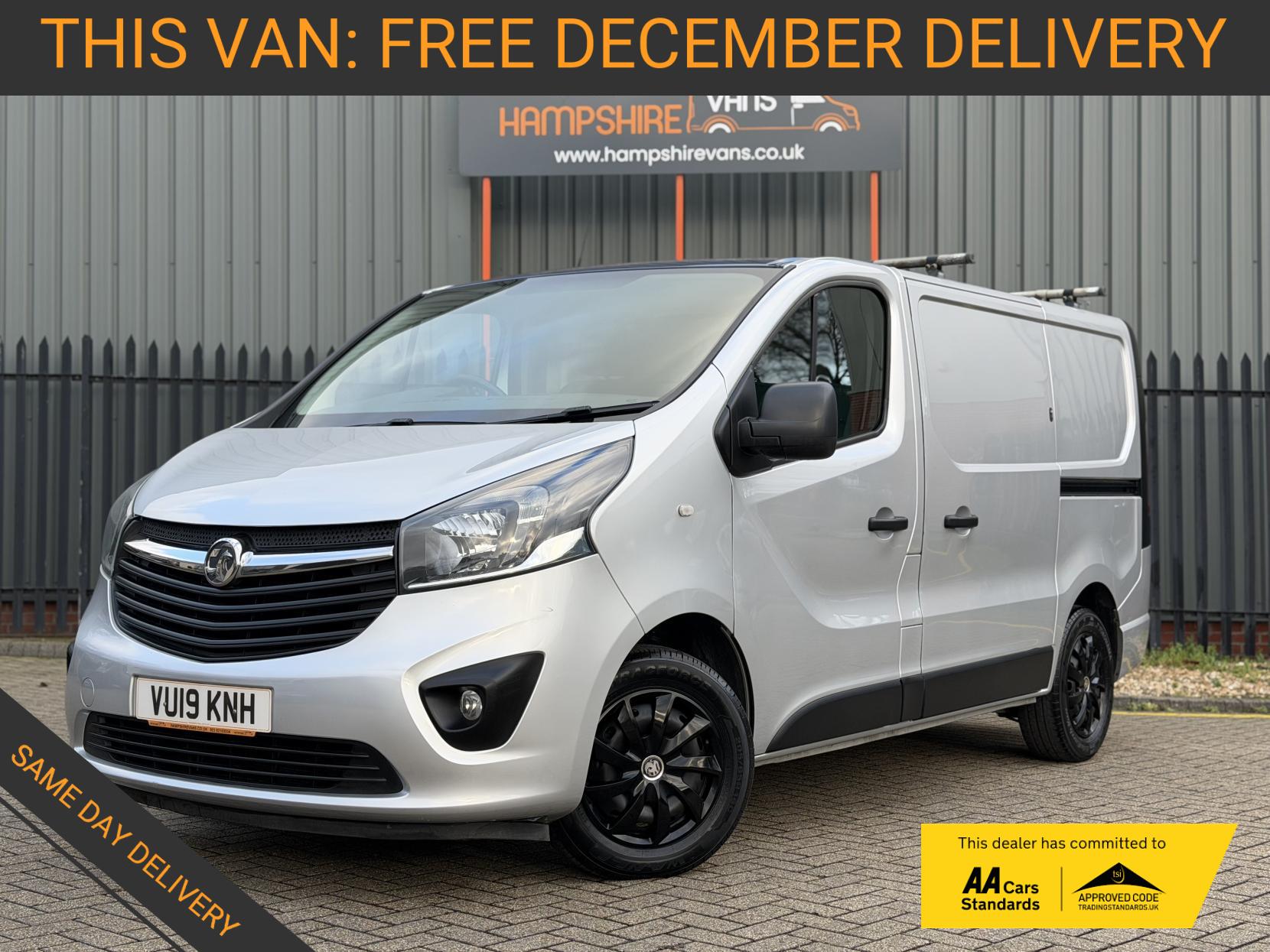 Vauxhall Vivaro 1.6 CDTi 2700 BiTurbo ecoTEC Sportive Panel Van 5dr Diesel Manual L1 H1 Euro 6 (s/s) (125 ps)