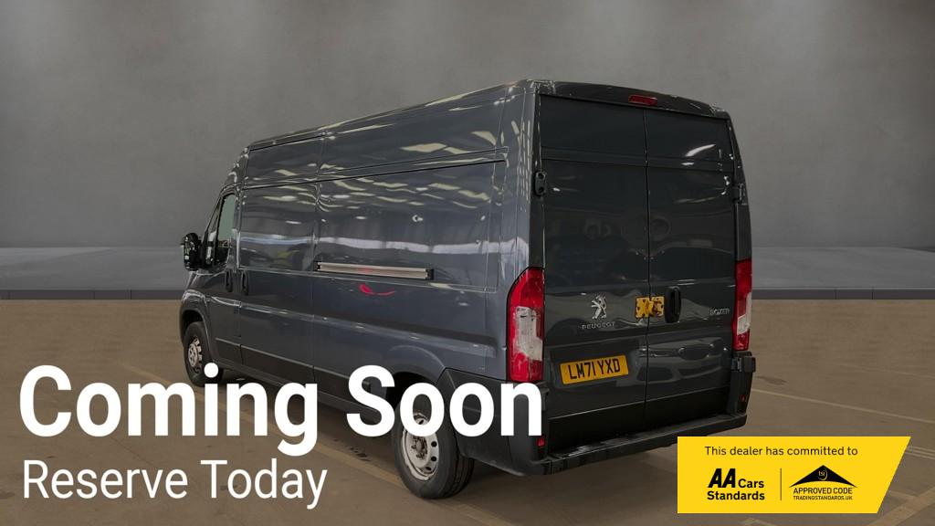 2022 Peugeot Boxer 2.2 BlueHDi 335 Professional Panel Van 5dr Diesel Manual L3 H2 Euro 6 (s/s) (140 ps) - Thumbnail 3