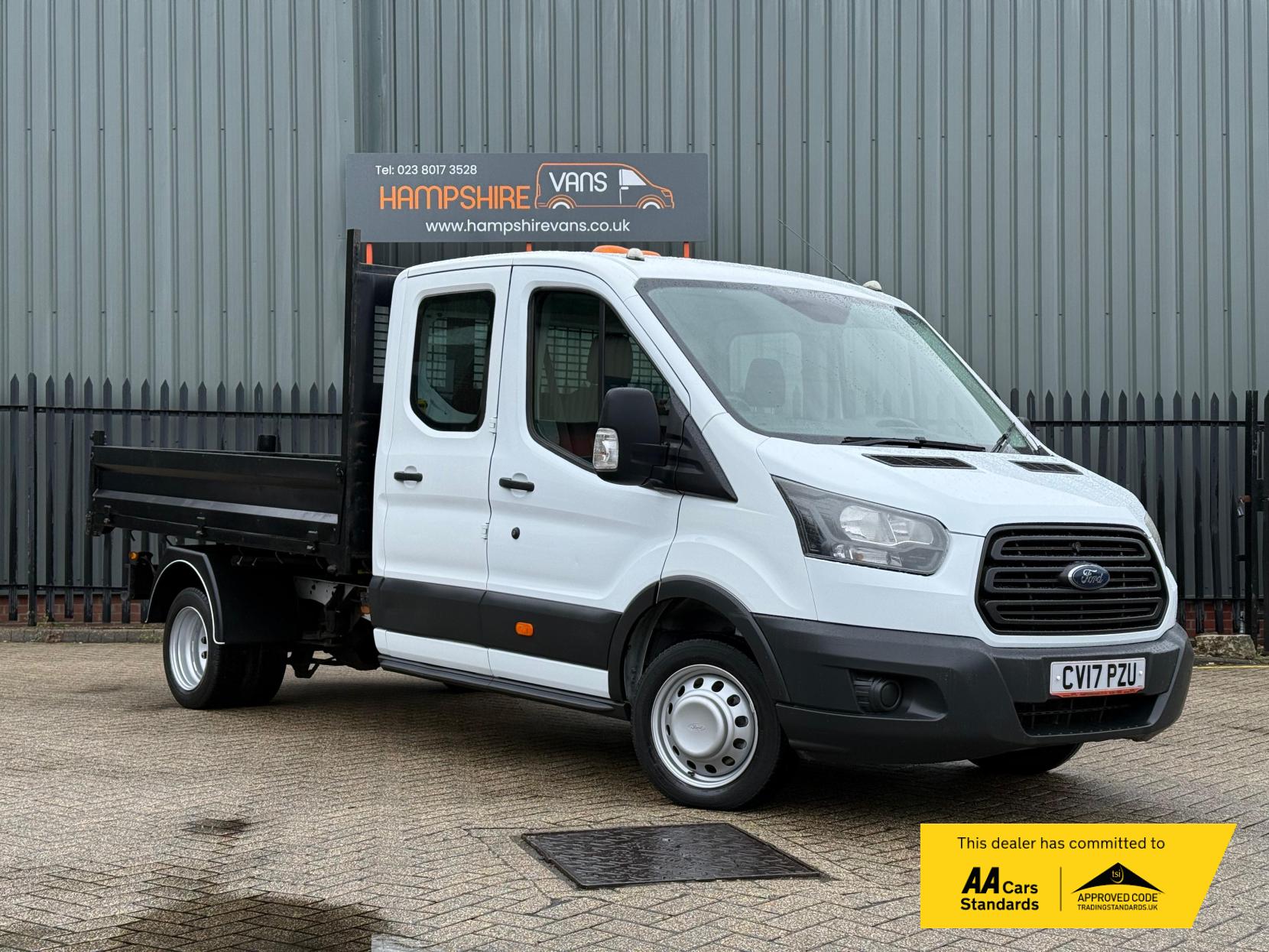 2017 Ford Transit 2.0 350 EcoBlue Panel Van 5dr Diesel Manual RWD L3 H2 Euro 6 (130 ps) - Thumbnail 4