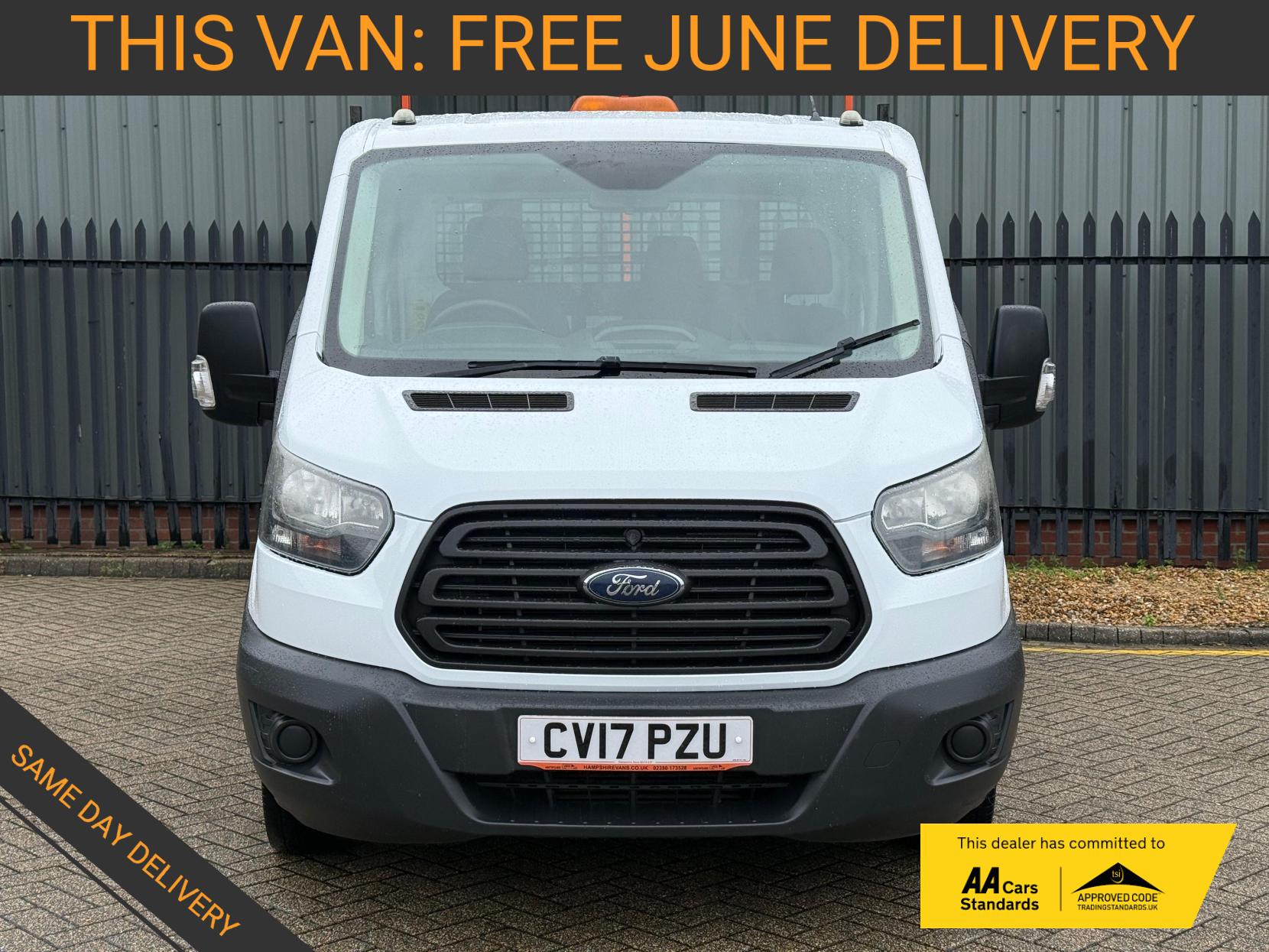 2017 Ford Transit 2.0 350 EcoBlue Panel Van 5dr Diesel Manual RWD L3 H2 Euro 6 (130 ps) - Thumbnail 2