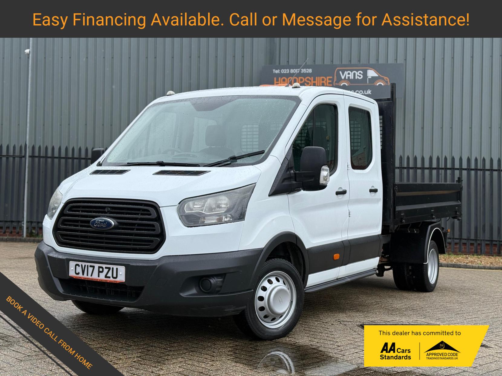 2017 Ford Transit 2.0 350 EcoBlue Panel Van 5dr Diesel Manual RWD L3 H2 Euro 6 (130 ps) - Thumbnail 3